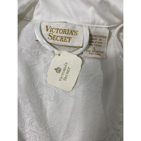 Vintage Victoria's Secret NWT Old Stock Gold Label Robe Paisley Shoulder Pads - Picture 4 of 12